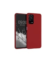 Oppo A55 4G Uyumlu Kılıf Zore Premier Silikon Kapak (Kırmızı)