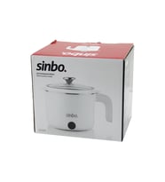 ELEKTRİKLİ FONKSİYONLU PİŞİRİCİ ÇELİK TENCERE 800ML 400W BUHARDA PİŞİRME APARATI CAM KAPAK SCO-5043 (4767)