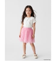 LCW Kids Pembe Kız Çocuk Çiçek Desenli Tütü Etek