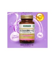Kolajen + C Vitamini Hyaluronik Asit Aksuvital 900 Mg 90 Kapsül