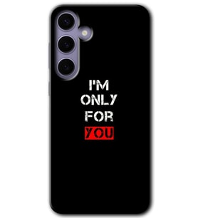 Galaxy S24 Kılıf HD Desen Baskılı Kılıf - For You