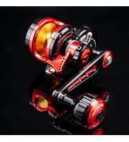 Jigging Master Wiki Devil Star Mini Turbo Knob (Sağ Kol) Black Red Jig Olta Makinesi