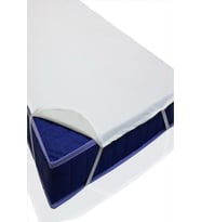 Bebesi 100x120 cm Alez Pamuklu Köşe Lastikli Sıvı Geçirmez Yatak Koruyucu Alez