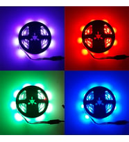 2 Metre RGB Şerit Led Seti Adaptörlü ve Uzaktan Kumandalı