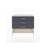 Arges Şifonyer 3 Çekmeceli 88x30x80 Aytaşı-Antrasit