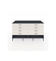 Kronos Konsol 8 Çekmeceli  176x59x99 Antrasit-Antrasit/Aytaşı
