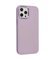 İphone 12 Pro Max Kılıf Asya Deri  - Lila