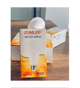 Zumled 9W Beyaz LED Ampul Royaleks-201