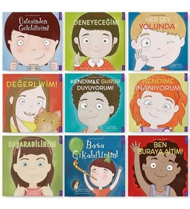 Pozitif Düşünceler Serisi Seti - 9 Kitap Takım (Kapak Değişebilir) (Krem)