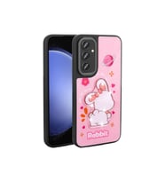 Samsung Galaxy S24 Uyumlu Kılıf Parlayan Kabartmalı İkonik Figürlü Zore Amas Silikon Kapak