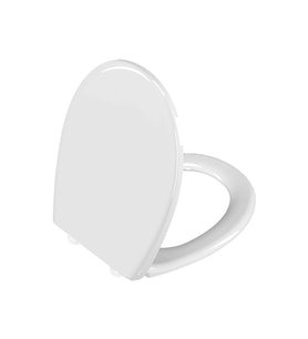 Vitra Universal Klozet Kapağı - Alttan Sıkmalı Yavaş Kapanır Plastik Menteşeli - Beyaz 