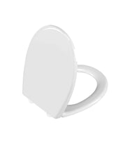 Vitra Universal Klozet Kapağı - Alttan Sıkmalı Yavaş Kapanır Plastik Menteşeli - Beyaz 