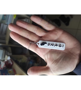 Friends Dizisi  Unagi Logo Anahtarlık Anahtar Süsü