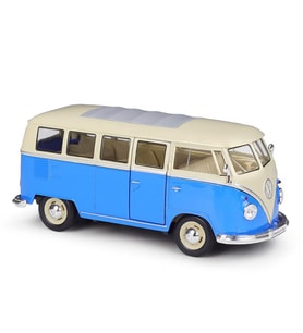 Welly 1963 Volkswagen T1 Bus (Mavi) 1/24 Model Araba