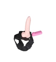 OdinsShop 18 cm Belden Bağlamalı İçi Boş Titreşimli Protez Penis