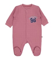Civil Baby 96 Nakışlı 1-9 Ay Tulum - Pembe