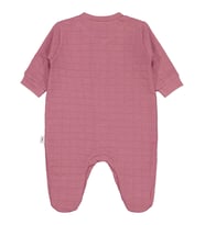 Civil Baby 96 Nakışlı 1-9 Ay Tulum - Pembe 9-12 Ay (Gül Kurusu)