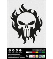İSKELET STICKER 30 x 40 cm ERU00112