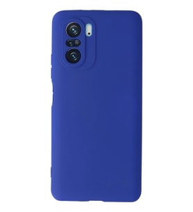 Poco F3 Kılıf First Silikon - Lacivert