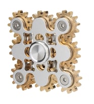 EDC Fidget 9 Dişli Mekanik Metal Yeni Nesil Stres Çarkı