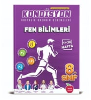 8.Sınıf Kondisyon Fen Bilimleri Denemesi