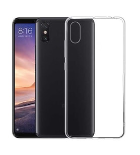 Xiaomi Mi 8 Kılıf Şeffaf Silikon Hibrit Case Kapak (Renksiz)