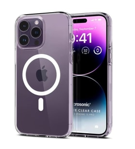 Microsonic Apple iPhone 15 Pro Kılıf MagSafe Clear Soft Şeffaf (Renksiz)