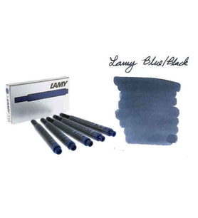 LAMY T10 Mürekkep Kartuşu 5'li Kutu MAVİ-SİYAH 