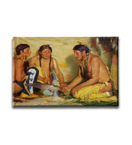 Kabile Hayatı  Canvas Tablo ETY106