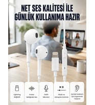 Derin Bas ve Net Ses Özellikli Kulak İçi Kulaklık Yeni Nesil