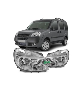 Fiat Doblo Sağ Sol Ön Far Lambası Takımı 2006-2011