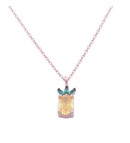 Gümüş Kolye (ZRK 2200) Ananas Model 2.2 gr Rose Gold