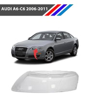 Audi A6 - C6 Kasa Far Camı Sol