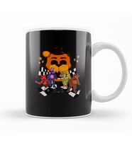 First Night Neon Fnaf Kupa Bardak Porselen