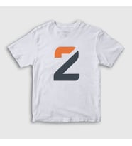 Presmono Unisex Çocuk Beyaz Logo Two Oyun Overwatch T-Shirt 361112tt
