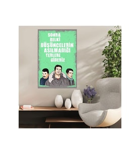 Ahşap Retro Mdf Poster , Komik Sözler , Duvar Yazıları , Manzara ,  Tarih , Edebiyat - Tbl0445