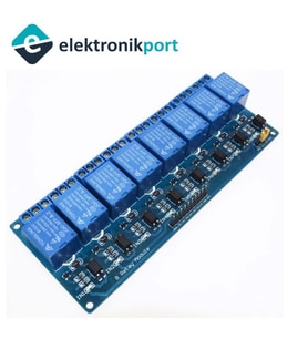 Röle Modülü - 8 Kanal 5V Arduino