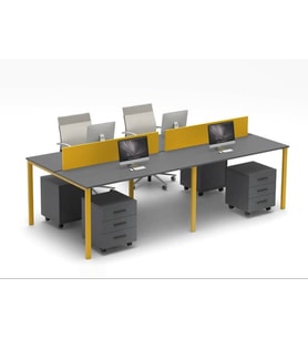Florit 4'lü Workstation