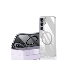 Samsung Galaxy S24 Crystal Magsafe Kapak - Şeffaf