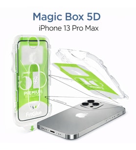 iPhone 13 Pro Max Epro 5D Şeffaf Ekran Koruyucu Cam – Full Kaplama