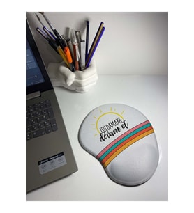 Işıldamaya Devam Et Baskılı Bilek Destekli Mouse Pad