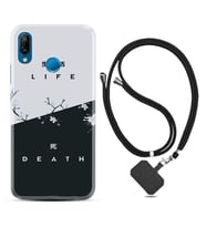 Huawei P20 Lite Mate 10 20 Lite Pro P40 Lite KılıfBoyun Askılı Silikon Life and Death 1339