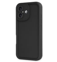 Newface Apple iPhone 16 Kılıf Viera Silikon - Siyah