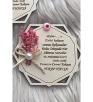 Kişiye Özel Ahşap Magnet Hatıra
