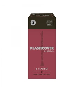 D'Addario RRP05BCL200 Rico Plasticover Bb Klarnet Kamışı No: 2.0 (Başlangıç/Eğitim) - 5'li Paket  Kolay Ses Üretimi, Uzun Ömürlü Yapı ve Kararlı Performans