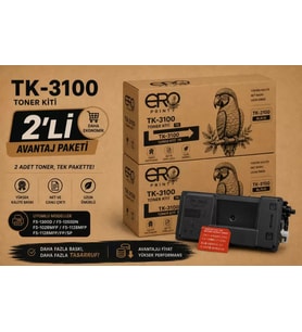 Kyocera ECOSYS M3540DN Muadil Toner - 2'li Avantaj Paket