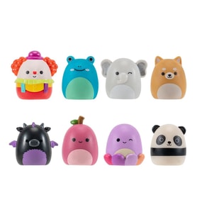 Squish-a-longs 8 Figür + Yüzük Set Seri 1 AL0082