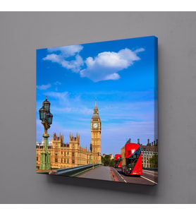 METROBÜS KANVAS TABLO 40x40cm (Karışık)
