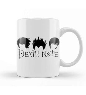 Death Note Death Head Kupa Bardak Porselen