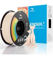 Resmi 3D Yazıcı Filament Ender PLA Pro Filament, PLA+ 3D Baskı Filamenti, Dayanıklı ve Dayanıklı, Boyutsal Doğruluk +/-0,02 mm, 1,04 kg/Makara (EP+-Bej, Ender PLA Pro-1KG)